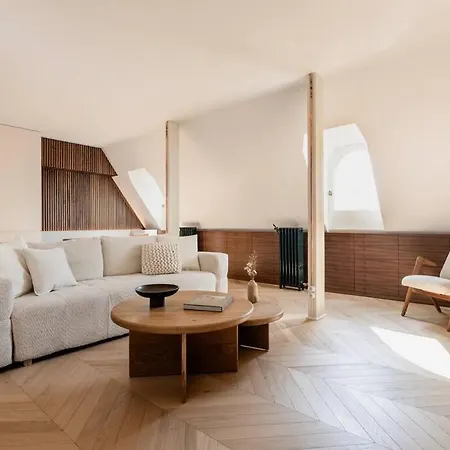 Luxe A La France - Vue Eiffel Appartement Parijs
